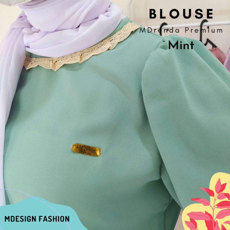 BLOUSE premium MDrenda ala Imas fahriaty