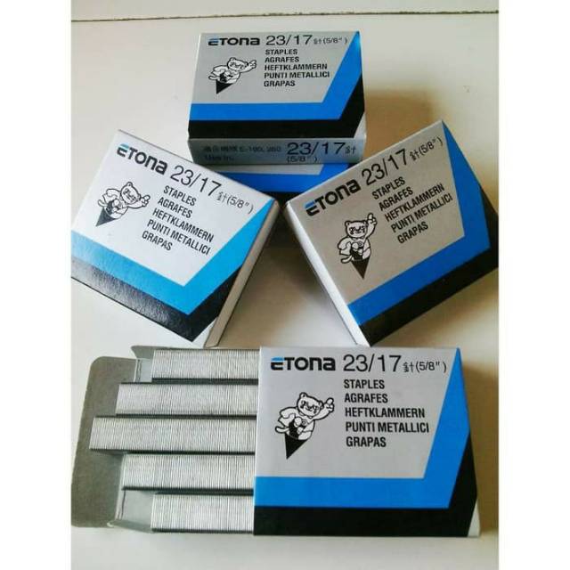 ISI STAPLES ETONA 23/17 (5/18&quot;) GARANSI SEUMUR HIDUP!Produksi Lokal