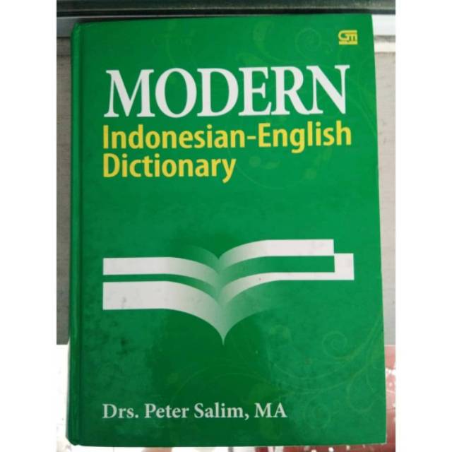 Modern Indonesian - English Dictionary