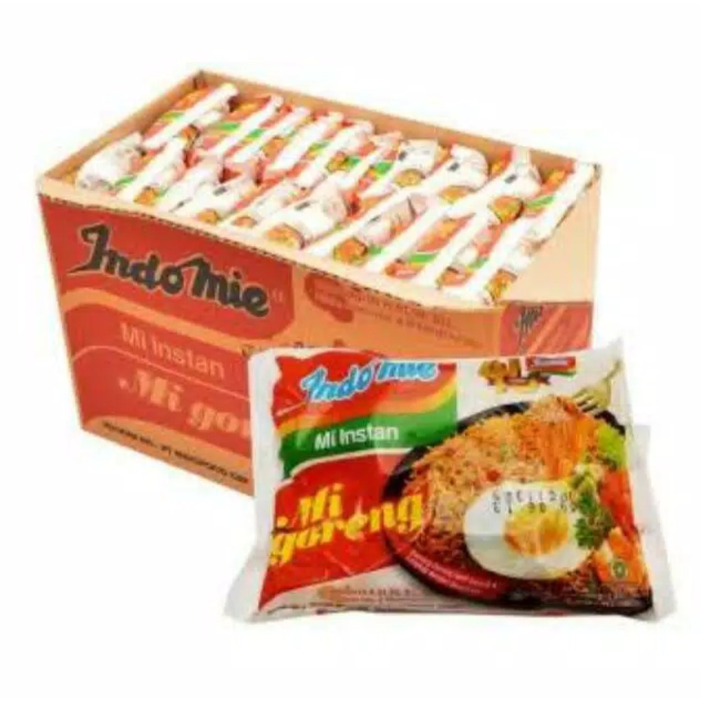 

Indomie Goreng - Kari Ayam - Soto Ayam - Ayam Bawang Karton (40pcs)