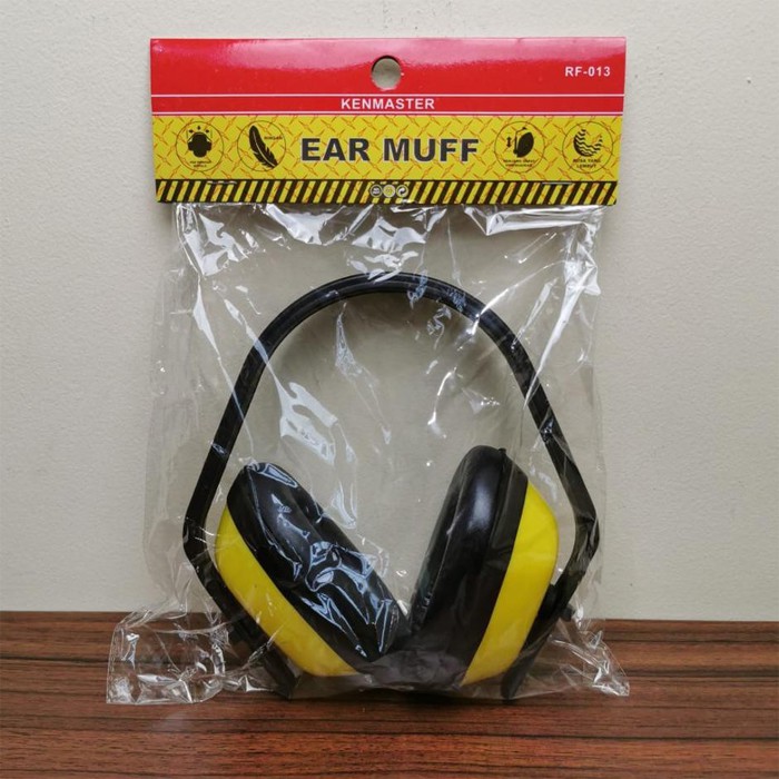 Earmuff Safety / Kenmaster Pelindung Telinga / Peredam Kebisingan