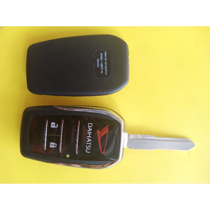Casing flip key model lipat daihatsu ayla sigra