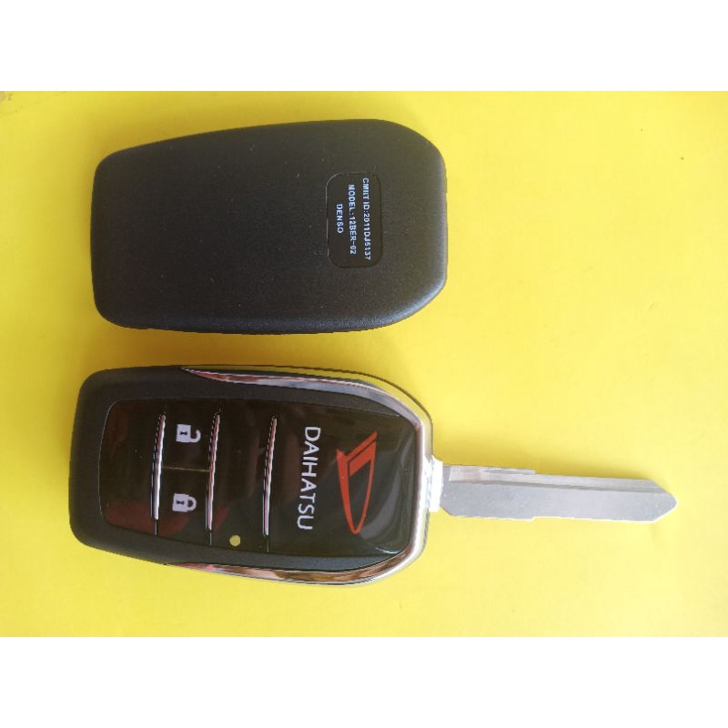 Casing flip key model lipat daihatsu ayla sigra