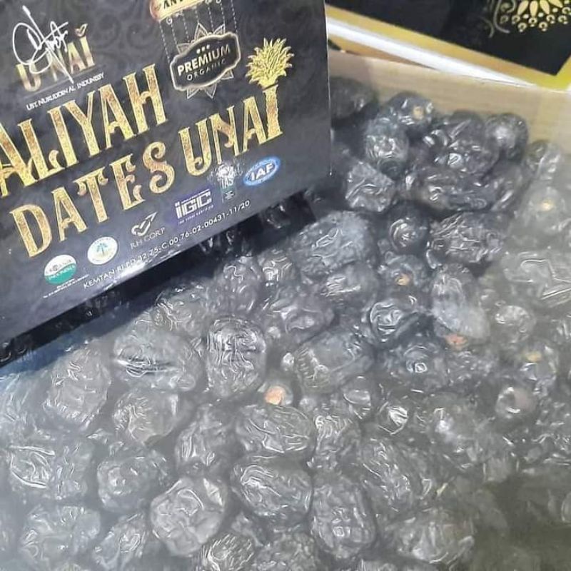 

Kurma Ajwa Aliyah UNAI Organik Premium 5kg