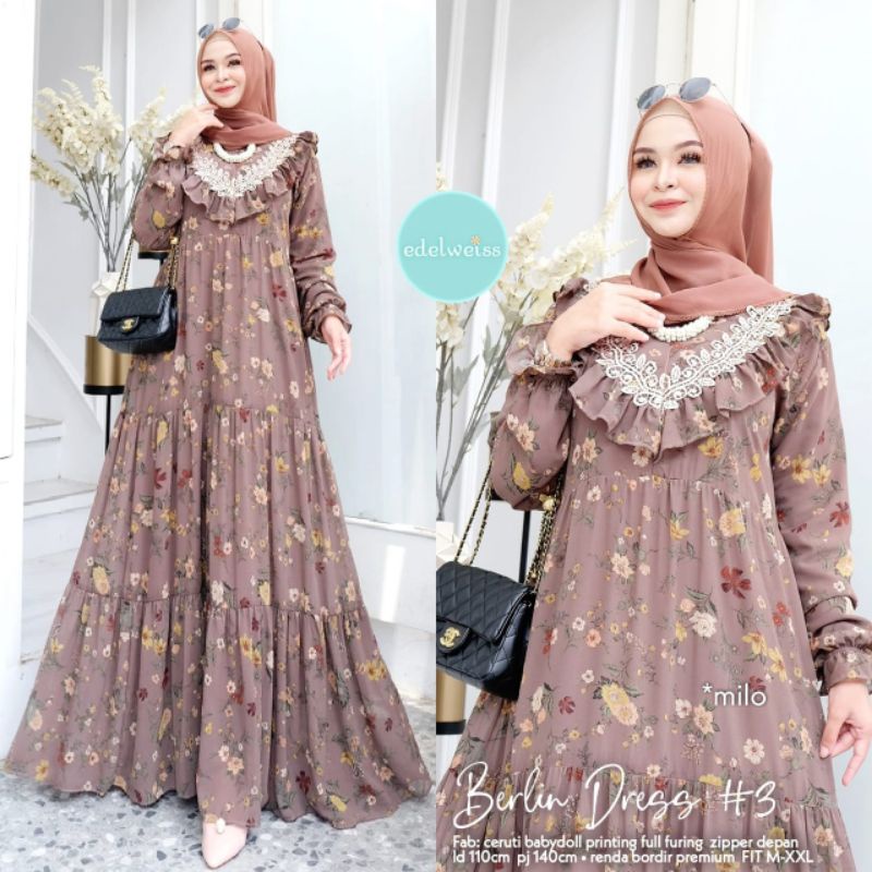 BERLIN DRESS #3 ORI EDELWEISS