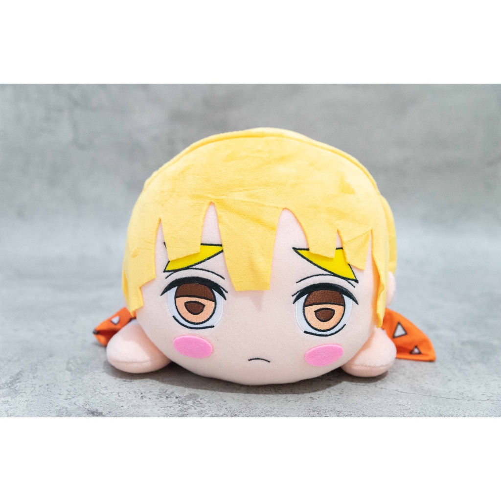 SEGA Nesoberi Mega Jumbo Kimetsu no Yaiba Zenitsu Agatsuma Plush Doll