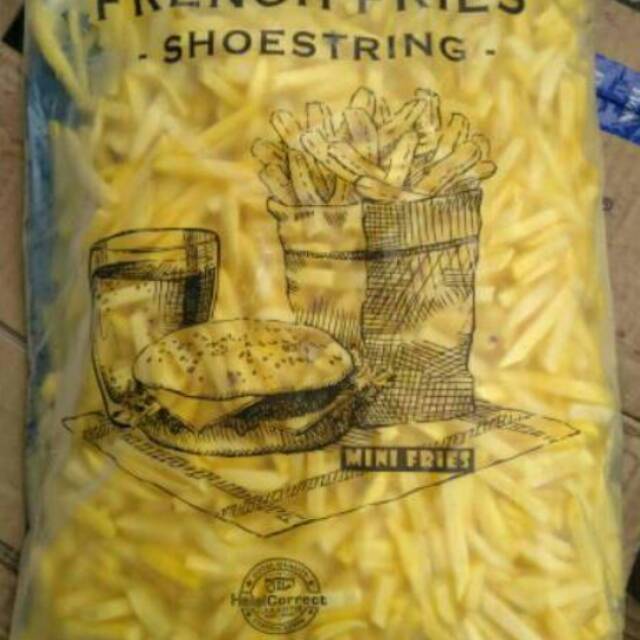 

french fries kentang frozen