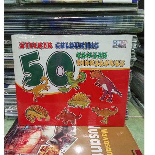 

Buku 50 Stiker Clouring Gambar Dinosaurus