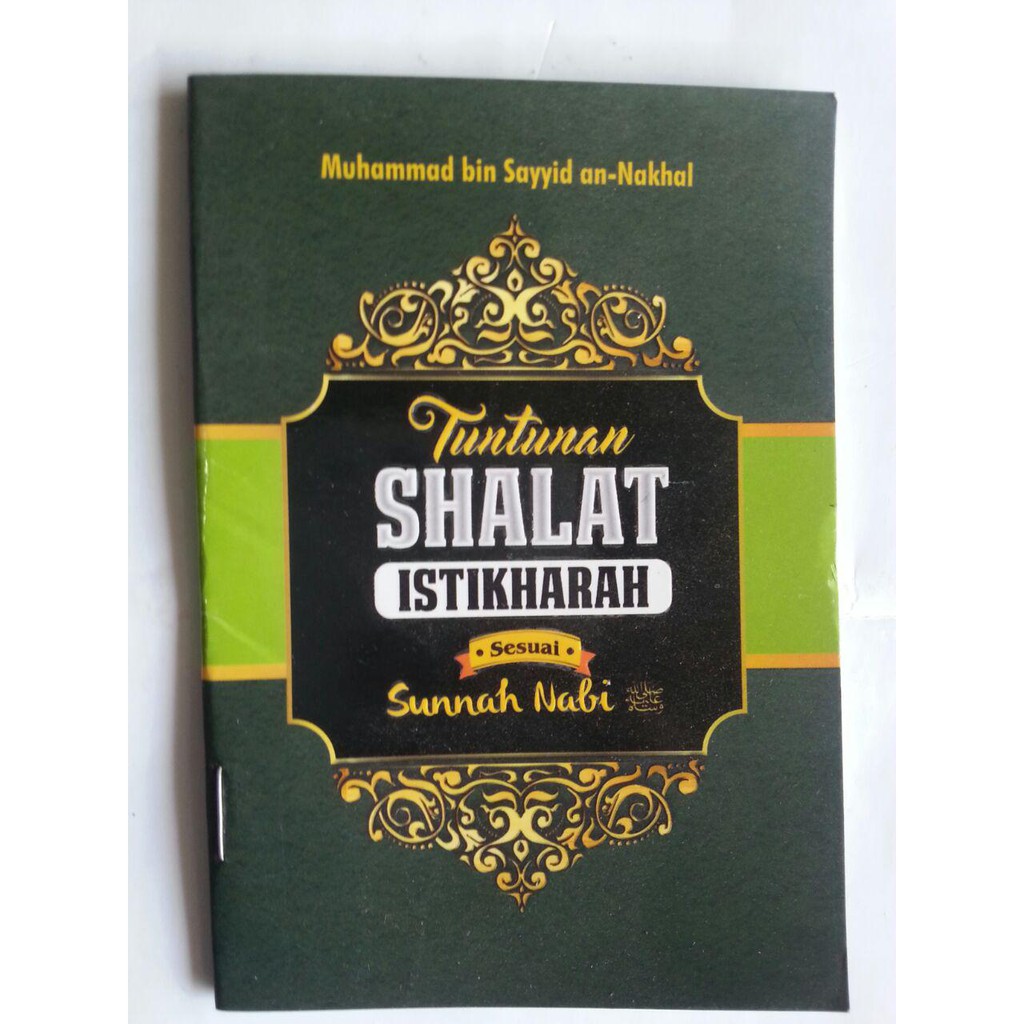 Buku Saku Tuntunan Shalat Istikharah Sesuai Sunnah Nabi Shopee Indonesia