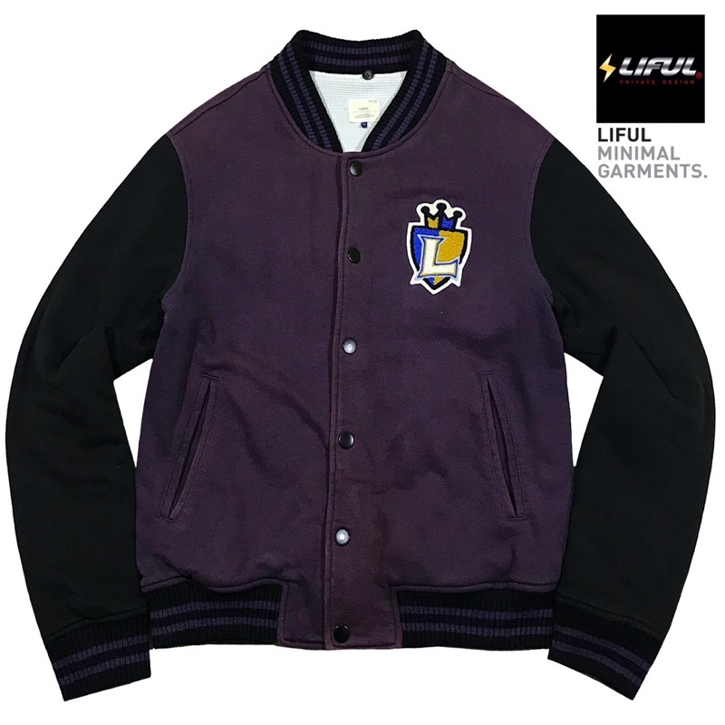 Liful Minimal Garments Second Varsity Jacket