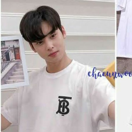 Kaos T shirt Astro Cha Eun Woo style B logo