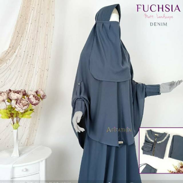 Gamis Fuchsia By Afifathin