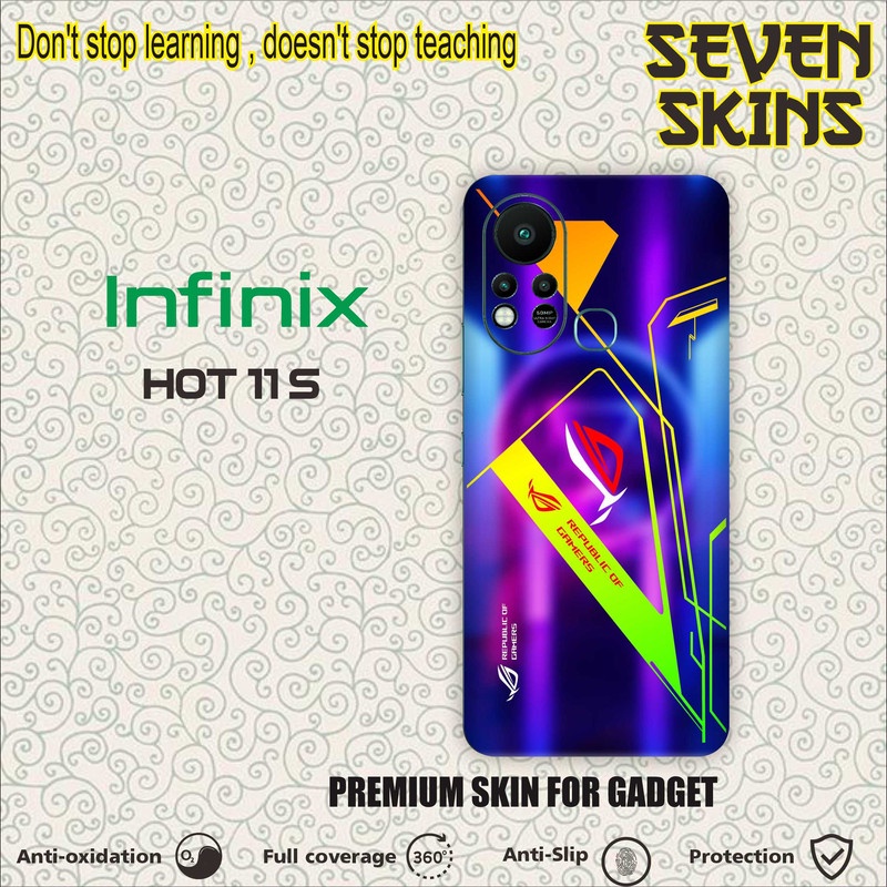 SKIN HANDPHONE  INFINIX HOT 11 S ROG