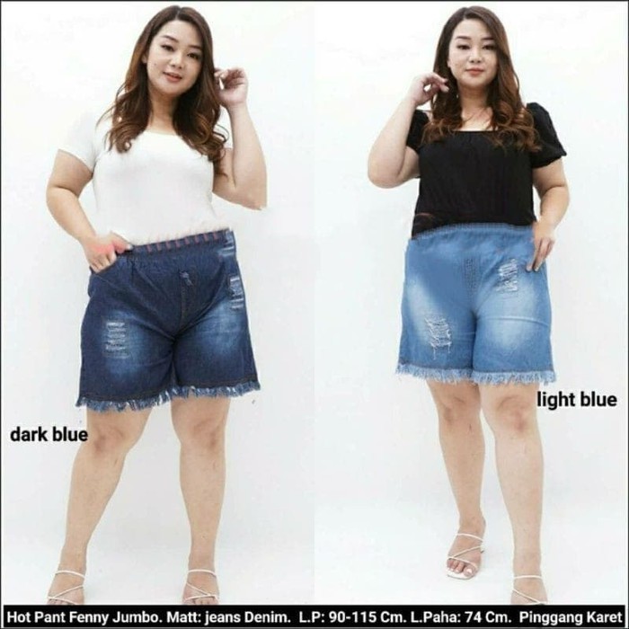 HOT PANTS SOBEK RAWIS BASIC STANDAR XL dan JUMBO XXL