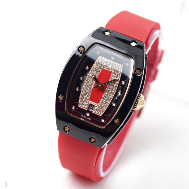 JAM TANGAN WANITA RM MILLE RUBBER FASHION