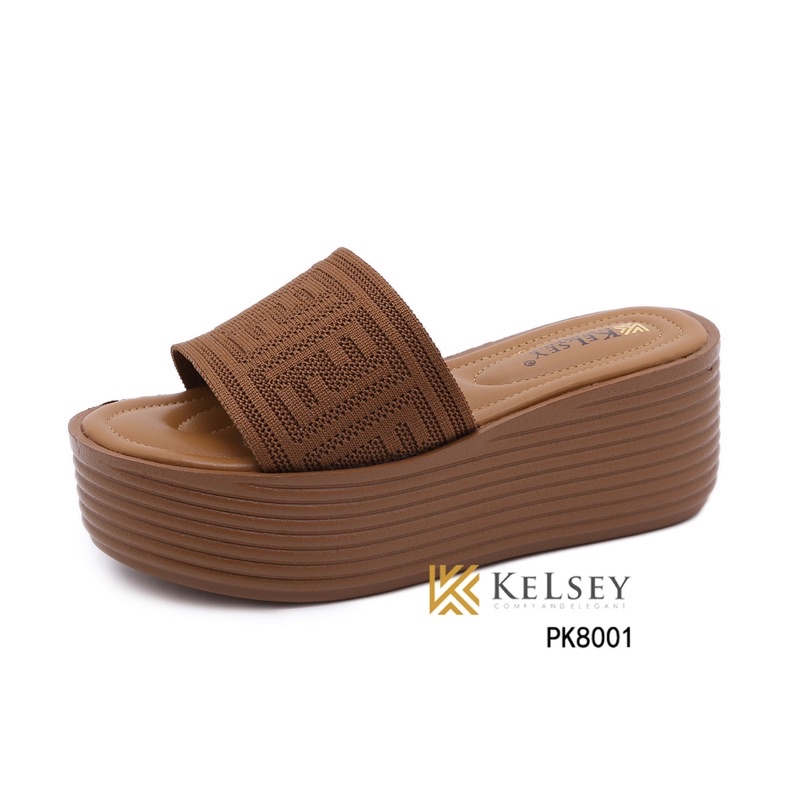 RESTOCK!! NICOLE  Wedges Sandals 7cm Kelsey Sandal Wedges Wanita PK8001