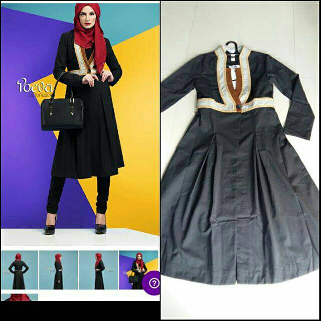 Poeva by Tuneeca blazer panjang size M
