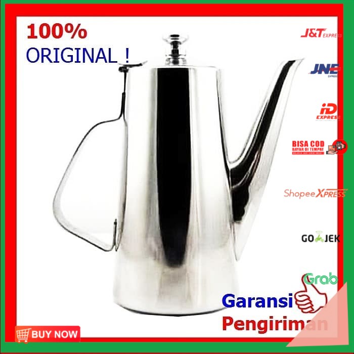 [[[BISA COD]]] Teko Stainless Teko Thai Tea Teko Dum Dum 1.8 liter