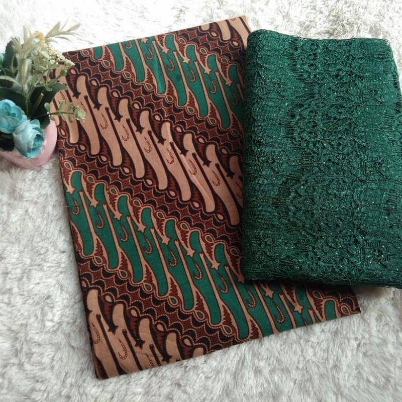 kainbatik jarik kebaya modern kebaya bridesmaid kondangan manten bahan mix brokat renda ori