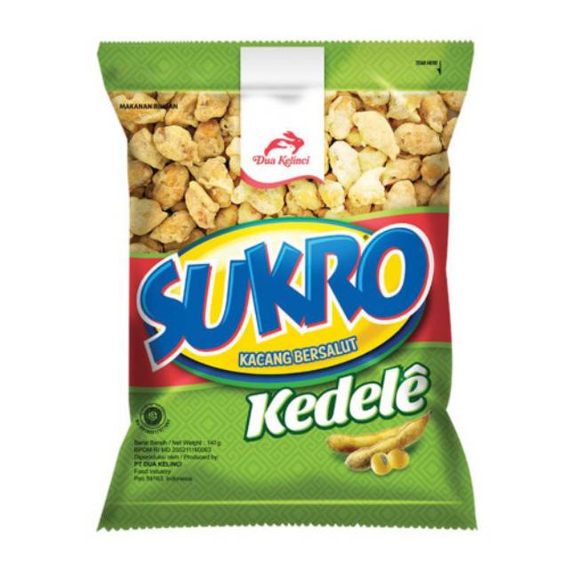 

DUA KELINCI KACANG SUKRO KEDELE 140 GR