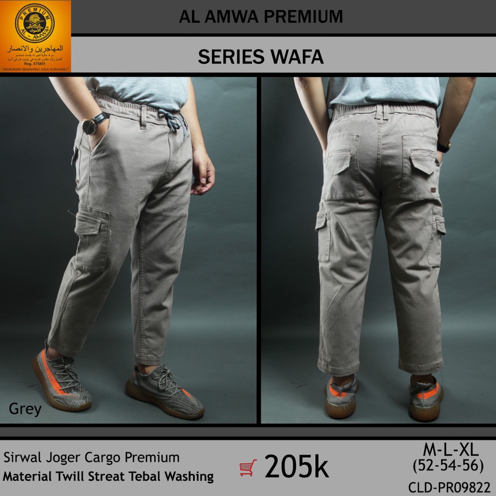 Celana Sirwal Joger cargo Premium WAFA Series