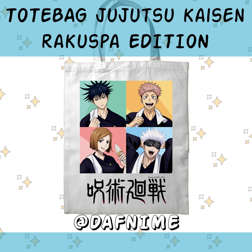 TOTEBAG JUJUTSU KAISEN RAKUSPA EDITION