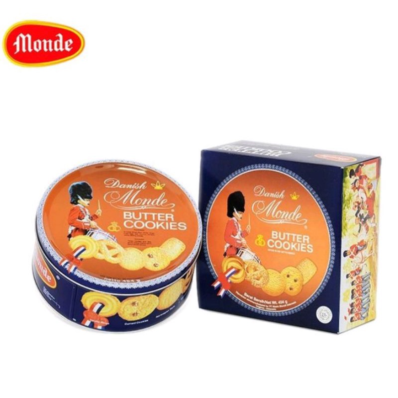 

MONDE BUTTER COOKIES DANISH 454 GRAM