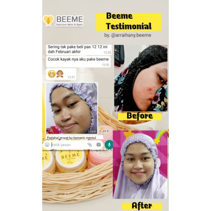 [RESELLER KALTIM] Beeme Nourishing Balm READY, STOK FRESH, FREE GIFT, BISA BAYAR DI TEMPAT