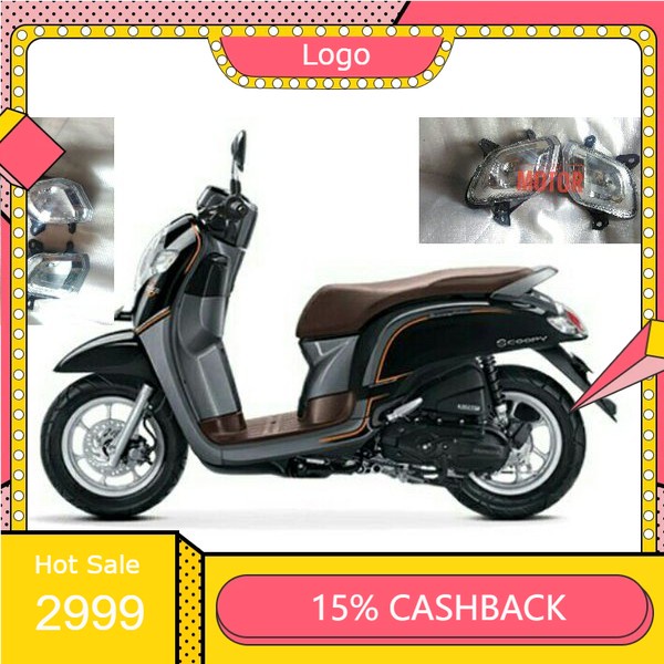 sen depan scoopy new 2018