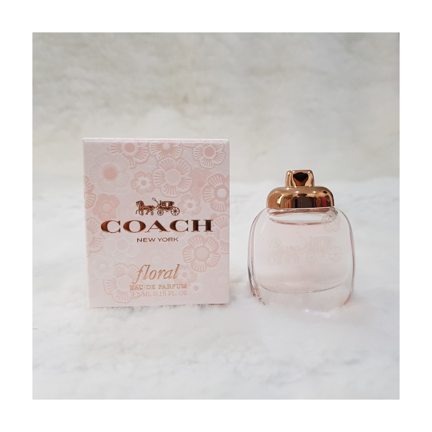 Miniature Coach New York Floral For Women Edp 4 5ml Shopee Indonesia