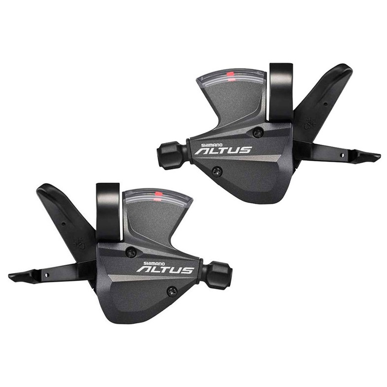 Shimano Altus Speed Shifter Trigger Sepeda 9 Speed 2 PCS - SL-M370 (OEM) - Black