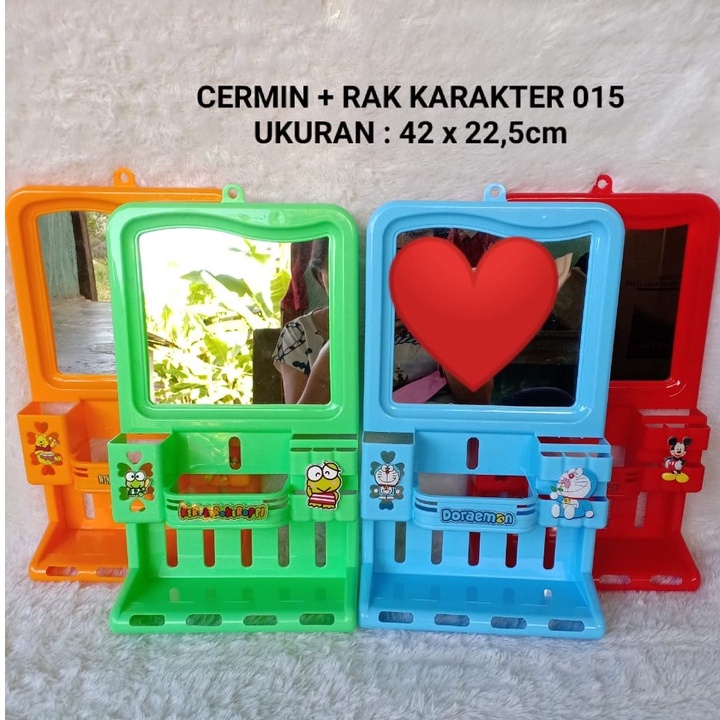 CERMIN DORAEMON / KACA DORAEMON / CERMIN KAMAR MANDI DORAEMON / CERMIN KEROPI / CERMIN MICKEY MOUSE