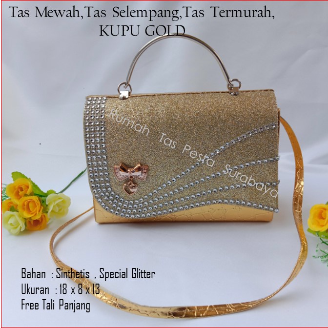 Tas Mewah,Tas Selempang,Tas Termurah,KUPU GOLD