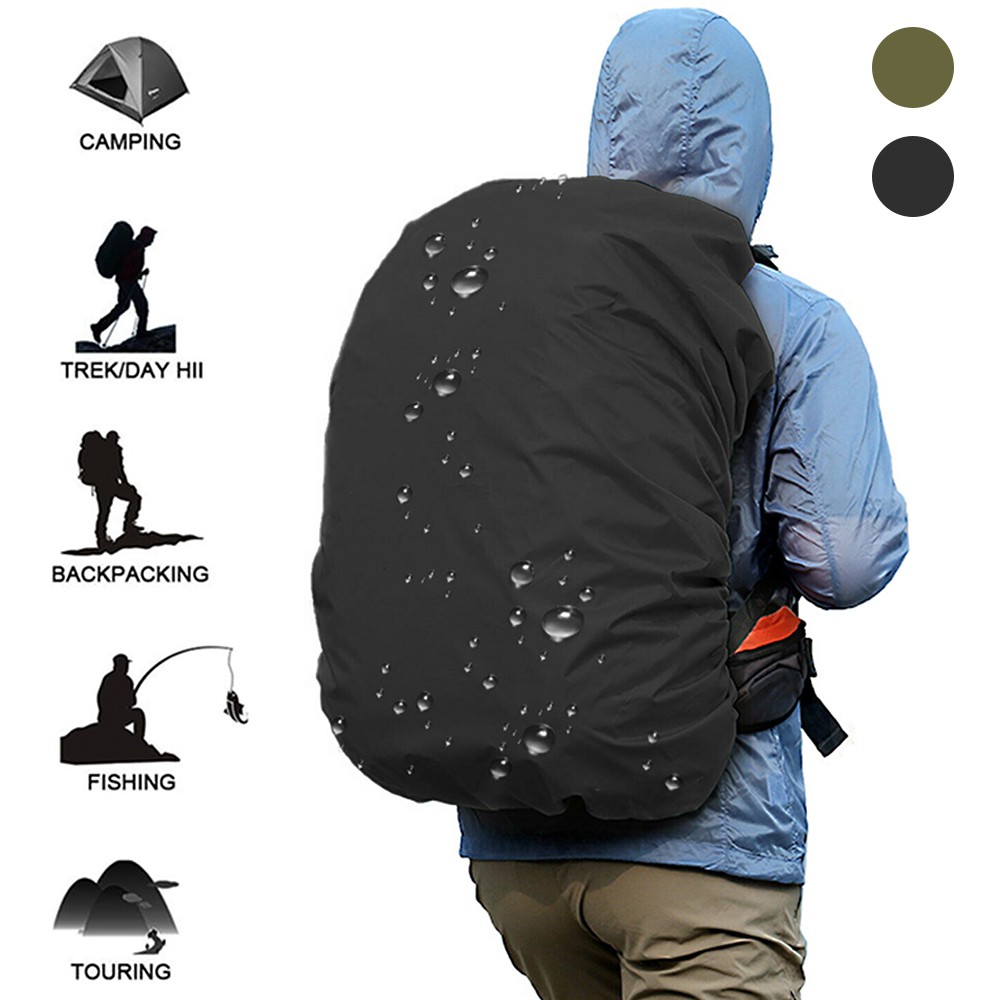 Rain cover Coat bag Pelindung Tas Ransel Sarung Backpack Anti Air hujan Waterproof