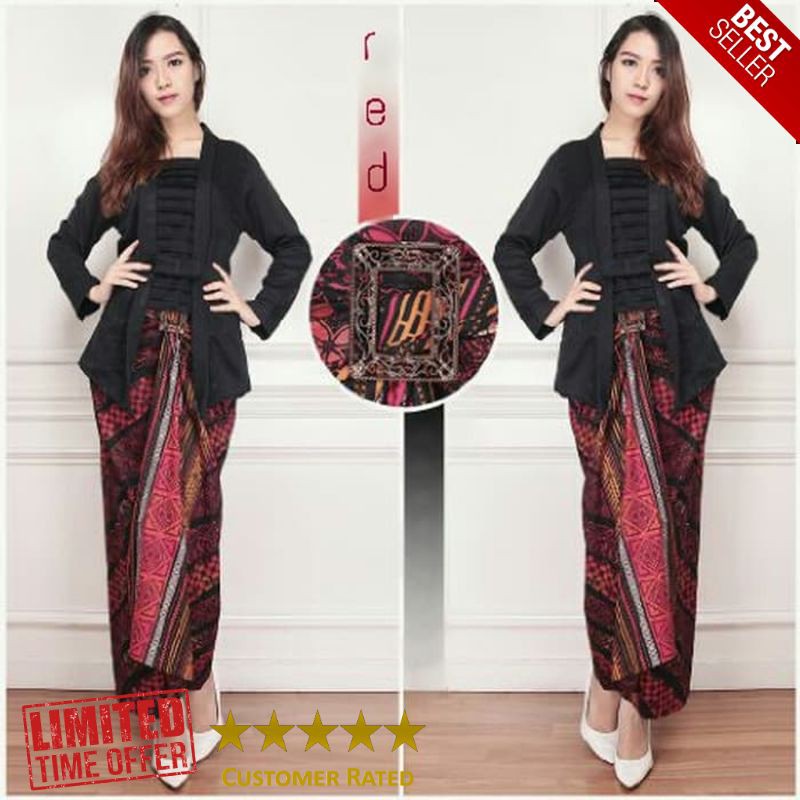 MURAH Kebaya kutubaru thalita tosca merah bata
kebaya kekinian baju pesta