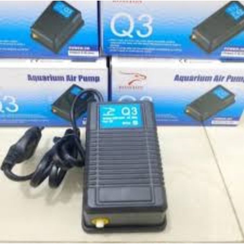 Mesin Gelembung aquarium 1 lubang / Aerator Aquarium / Gelembung Udara Aquarium (Hanya Mesin) Air pump