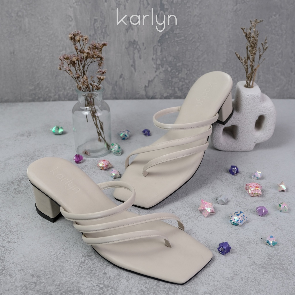 Karlyn Audrey Sandal Heels wanita 5 cm