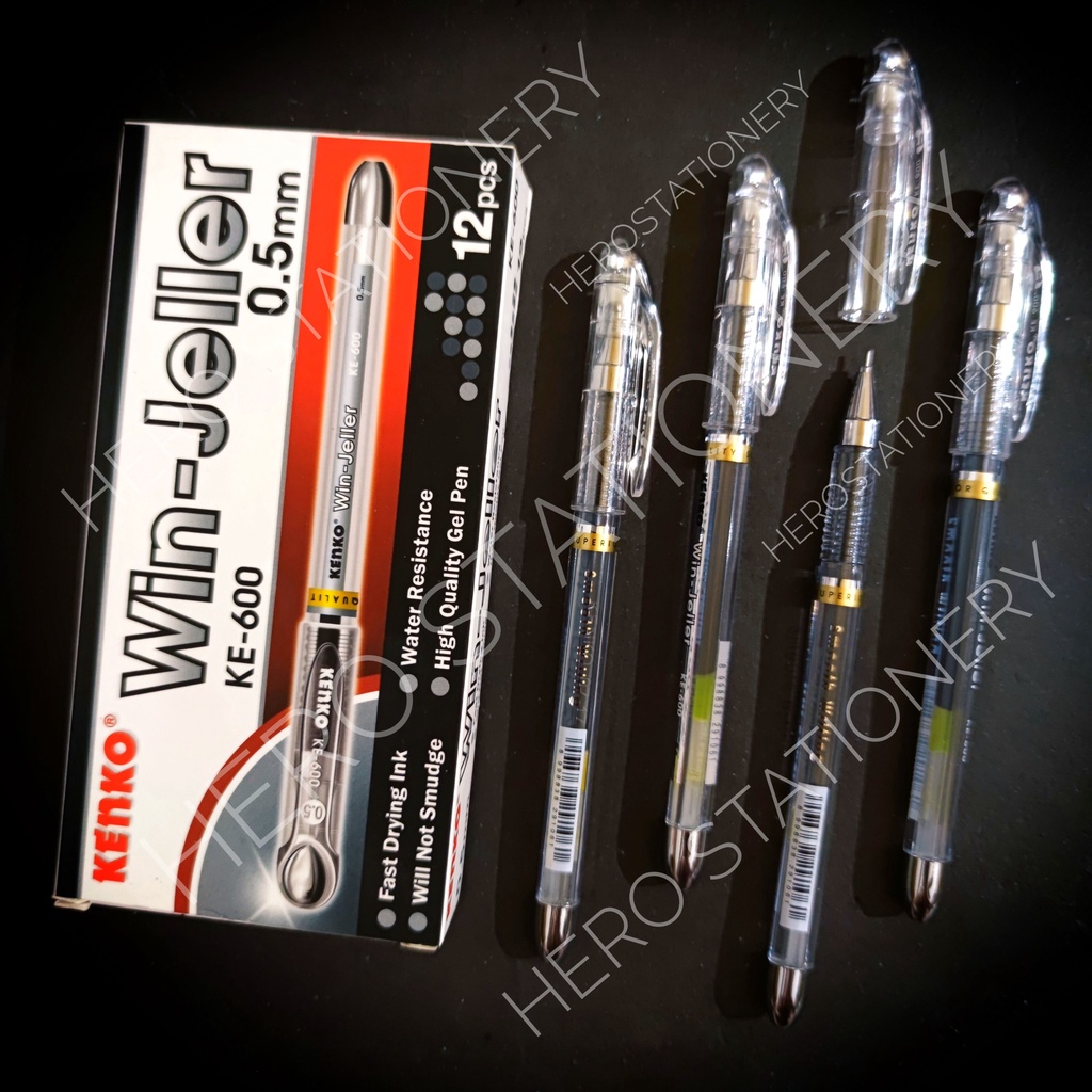 

Kenko pen gel win jeller 0.5 mm . 12 unit