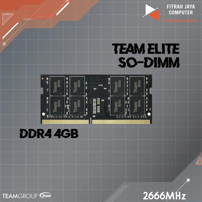 Ram Laptop/ Memory Ram Laptop Team Elite SODIMM SO-DIMM DDR4 4GB 2666Mhz | RAM LAPTOP