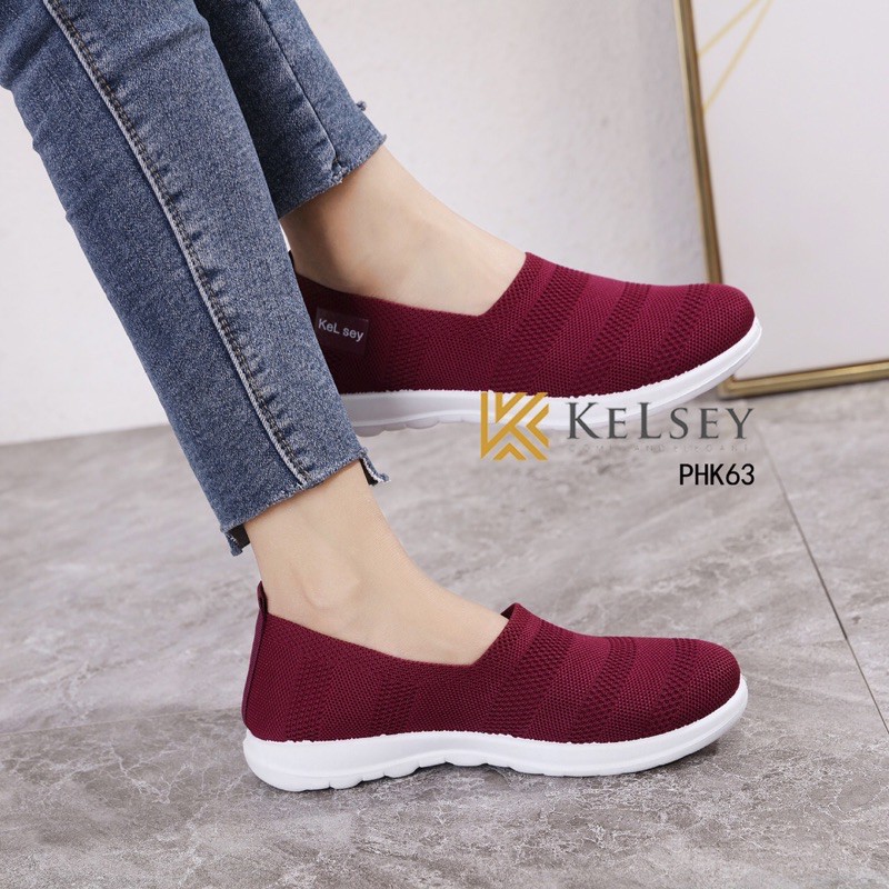 (GRATIS ALAS KAKI) RESTOCK!! NICOLE SEPATU SLIP ON WANITA KELSEY PHK63 SEPATU FLAT SHOES