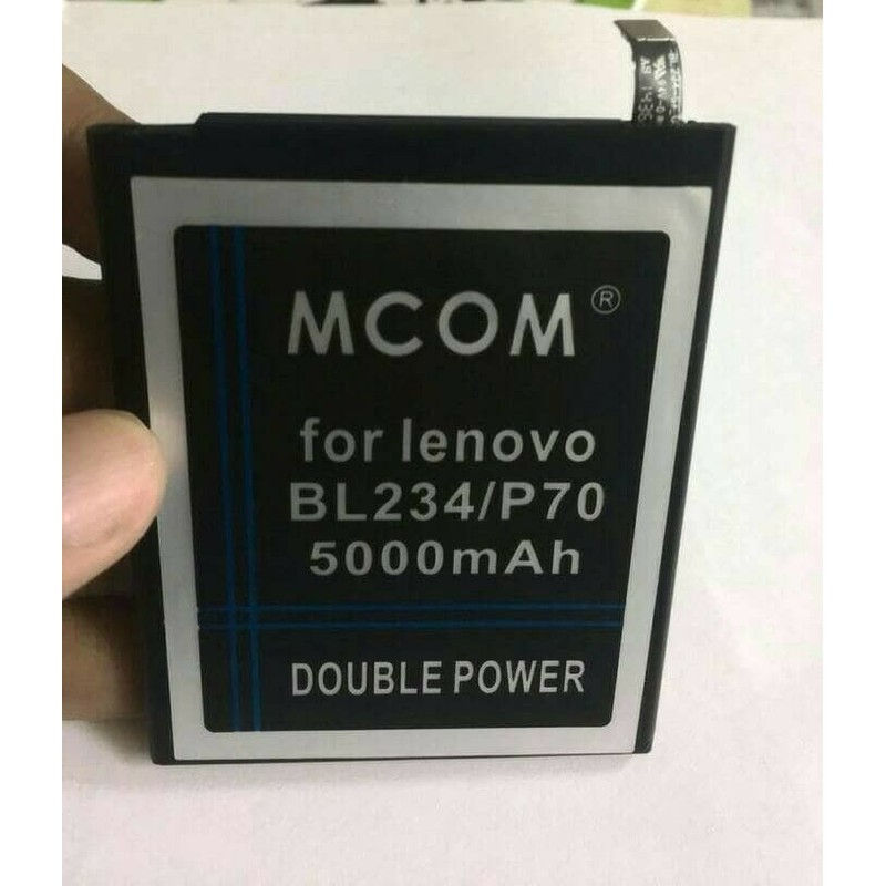 Battery Batre Baterai Double Power Mcom Lenovo A5000 P70 vibe P1m P90 P70T BL-234 BL234 BL 234