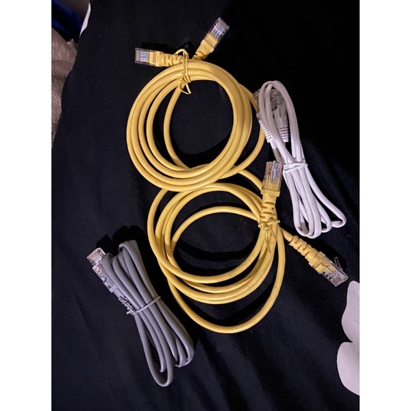 kabel lan RJ45 1 meter 8 pin Cat 5e