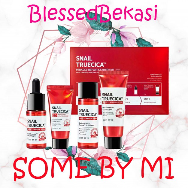 SOMEBYMI Snail TRUECICA MIRACLE Repair Starter Kit Trial Set Share