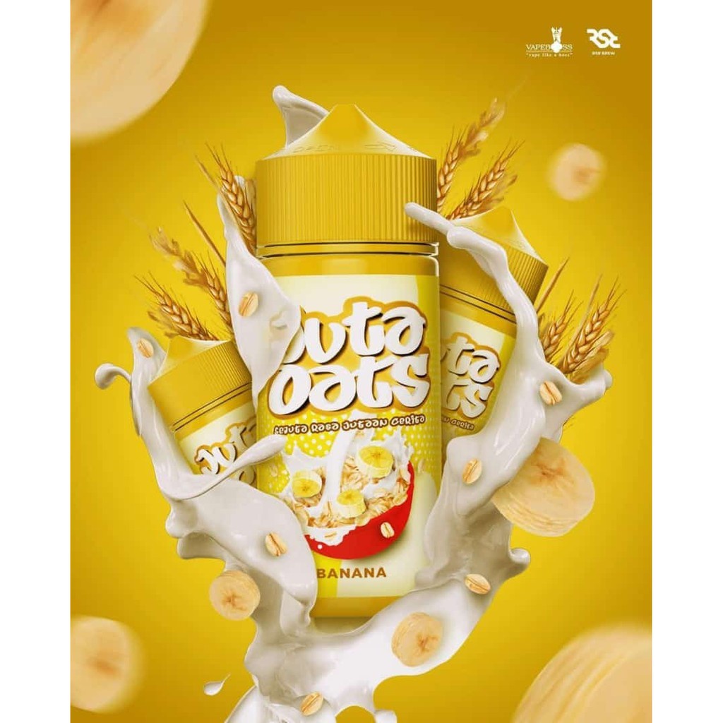 Liquid vape Juta Oats Banana 100ML by RSR Authentic Liquid