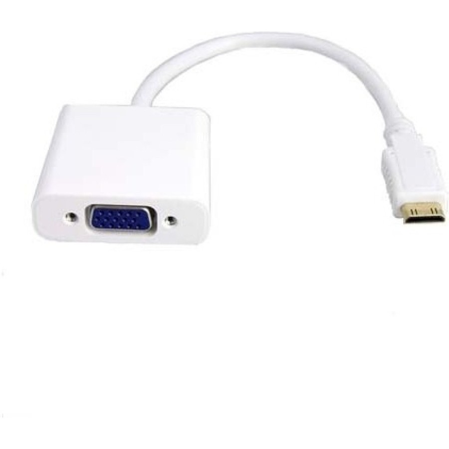 MINI HDTV MALE TO VGA FEMALE CABLE NYK 1080P CONVERTER - KONVERTER MINI HDTV TO VGA FULL HD