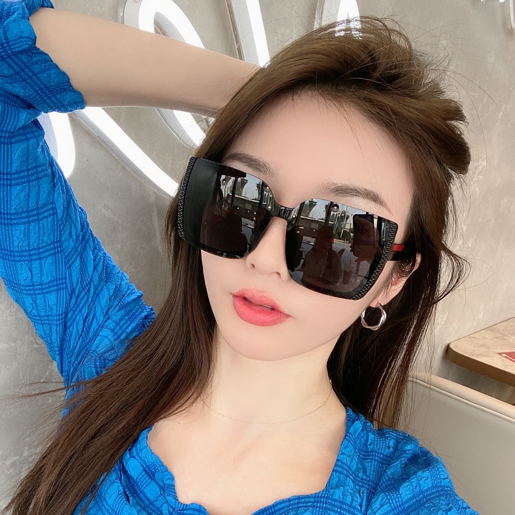 2021 new square street fashion sunglasses