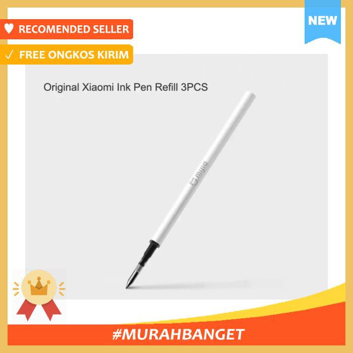 

Pulpen - Original Xiaomi Mijia Refill Ink Set For Mijia Sign Pen 0.5Mm - Alat Tulis