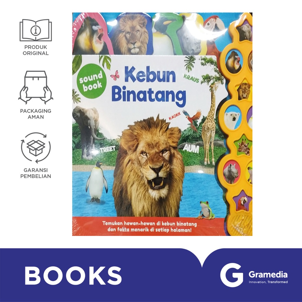 Big Sound Book : Kebun Binatang (Igloo Books)