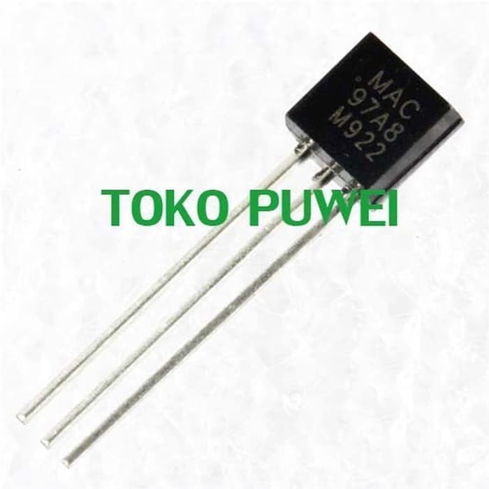 MAC 97A8 MAC97A8 THYRISTOR TRIAC 6A 600V TO92 BI95