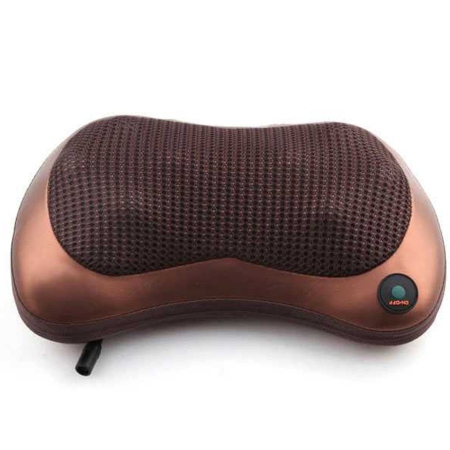 Car Home Massage Pillow Massager / Alat Terapi Pijat Leher Punggung / Bantal Pijit Portable 8 Bola / Car Home Neck